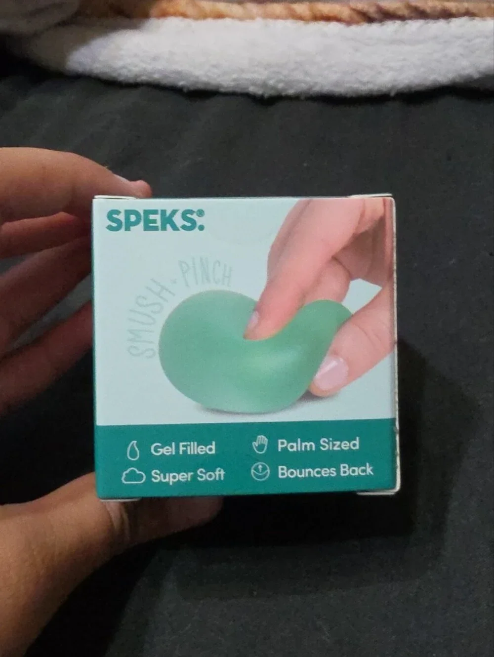 SPEKS Gump Memory Gel Stress Ball - Teal